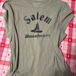 American Eagle Outfitters Sage Salem Tee